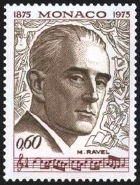  Centenaire de la naissance du compositeur de musique Maurice Ravel (1875-1937) 