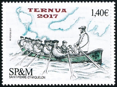 timbre de Saint-Pierre et Miquelon N° 1189 légende : TERNUA 2017