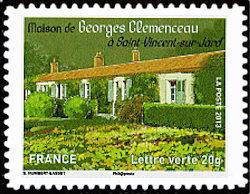  Patrimoine de France <br>Maison de Georges Clémenceau à St Vincent sur Jard