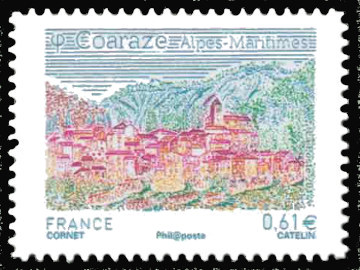  Les timbres s'exposent au salon <br>Coaraze Alpes-Maritimes