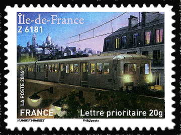  La grande épopée du voyage en train <br>Ile de France - Z 6181