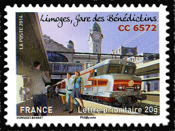 La grande épopée du voyage en train <br>Limoges, gare des Bénédictins - CC 6572
