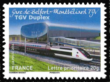  La grande épopée du voyage en train <br>Gare de Belfort-Montbéliard TGV - TGV Duplex