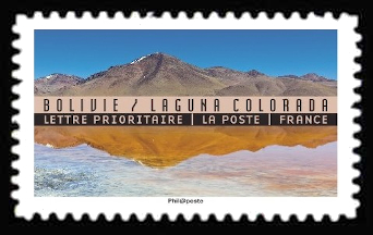  Carnet « Reflets Paysages du monde » <br>Bolivie : Laguna Colorada