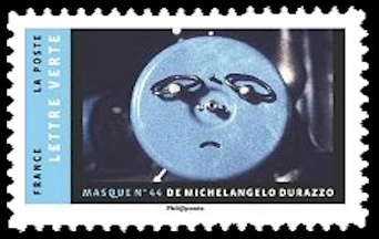  Carnet intitulé « Masque » <br>Photo de Michelangelo Durazzo<br>Masque N° 44