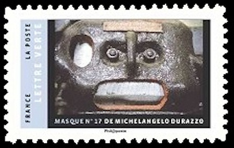  Carnet intitulé « Masque » <br>Photo de Michelangelo Durazzo<br>Masque N° 17