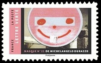  Carnet intitulé « Masque » <br>Photo de Michelangelo Durazzo<br>Masque N° 21