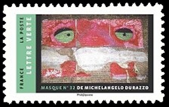  Carnet intitulé « Masque » <br>Photo de Michelangelo Durazzo<br>Masque N° 32