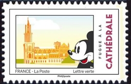  Mickey visite les monuments français <br>Fugue à la cathédrale