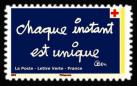 timbre N° 1980, CROIX-ROUGE FRANÇAISE on peut le faire grâce à vous.
