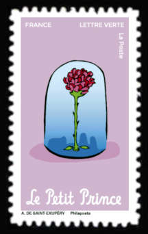  Le Petit Prince - 75 ans <br>La rose