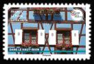 timbre N° 2169, France terre de tourisme <br> Habitas typiques