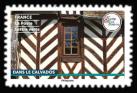 timbre N° 2176, France terre de tourisme <br> Habitas typiques