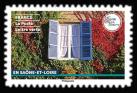 timbre N° 2177, France terre de tourisme <br> Habitas typiques