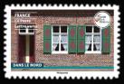 timbre N° 2179, France terre de tourisme <br> Habitas typiques
