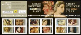 timbre N° BC2190, Chefs-d'œuvre de l'art - Vue rapprochée