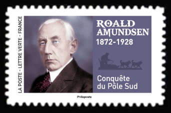  Les grands voyageurs <br>Roald Amundsen 1872-1928<br>Conquête du Pôle Sud