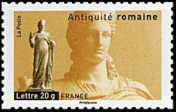  Antiquité romaine <br>Statue de la déesse romaine Junon