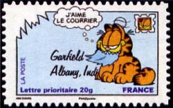  Carnet «Sourires avec Garfield» <br>J'aime le courrier
