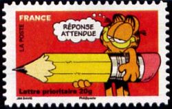  Carnet «Sourires avec Garfield» <br>Réponse attendue