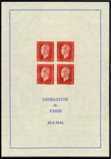 timbre Bloc feuillet N° 4, Marianne de Dulac