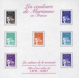 timbre N° 41, Les couleurs de Marianne en Francs