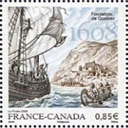  France Canada - Fondation de Quebec 1608 