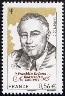  Bourse aux timbres  150éme anniversaire <br>Franklin Delano Roosevelt