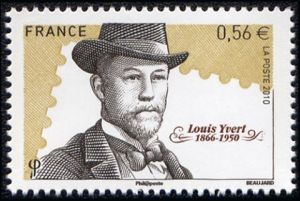  Bourse aux timbres  150éme anniversaire <br>Louis Yvert 1866-1950