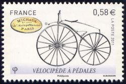  Le vélocipède des origines à nos jours <br>Vélocipède à pédales