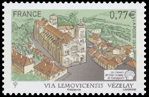  Les chemins de Saint-Jacques-de-Compostelle <br>Basilique Sainte Marie Madeleine de Vézelay