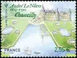  Jardins de France André Le Nôtre 1613-1700 <br>Chantilly
