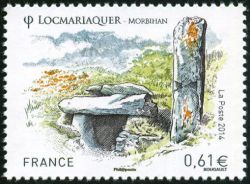 Locmariaquer (Morbihan) <br>Le dolmen de la Table des Marchands