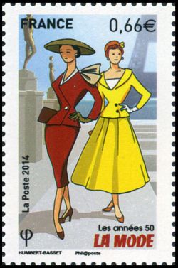  Les années 1950 <br>La mode