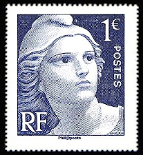  1945 Marianne de la libération <br>La libération