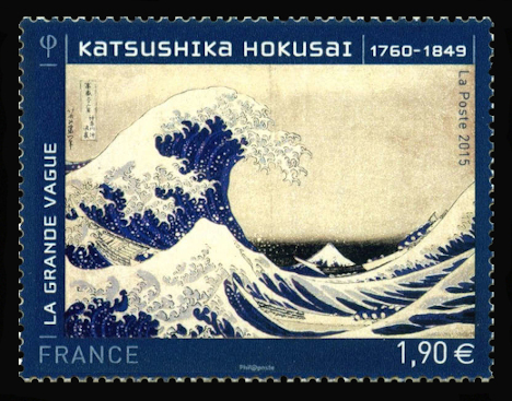  Katsushika Hokusai (1760-1849 ) <br>La grande Vague