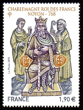  Les grandes heures de l'histoire de France <br>Charlemagne roi des Francs, Noyon, 768