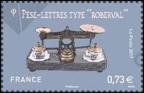  Pèse-lettres et balances postales - Pèse-lettres type « Roberval »  