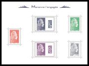 timbre N° 143, Marianne l'engagée