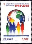 timbre N° 5290, Déclaration universelle des droits de l'homme 1948-2018