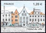  Capitales européennes : Tallinn - Place de l'Hotel de ville 