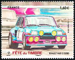  Fête du timbre <br>Renault Maxi 5 Turbo
