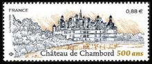 timbre N° 5331, Le château de Chambord à 500 ans