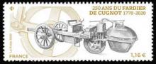 timbre N° 5435, 250 ans du Fardier de Cugnot 1770-2020