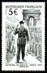 timbre N° 5447, Cinquantenaire de la mort du Général de Gaulle