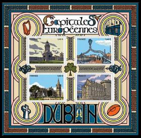 timbre N° F5384, Capitales Européennes « Dublin »