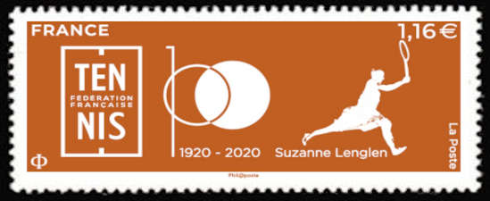  1920-2020 CENTENAIRE DE LA FÉDÉRATION FRANÇAISE DE TENNIS <br>Suzanne Lenglen