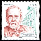 timbre N° 5554, LOUIS PASTEUR 1822-1895