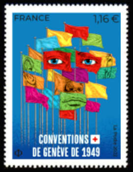  Bloc Croix-Rouge <br>Conventions de Genèves de 1949
