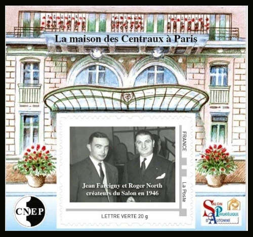  La maison des centraux à Paris <br>Jean Farcigny (à gauche) et Roger North (à droite)
